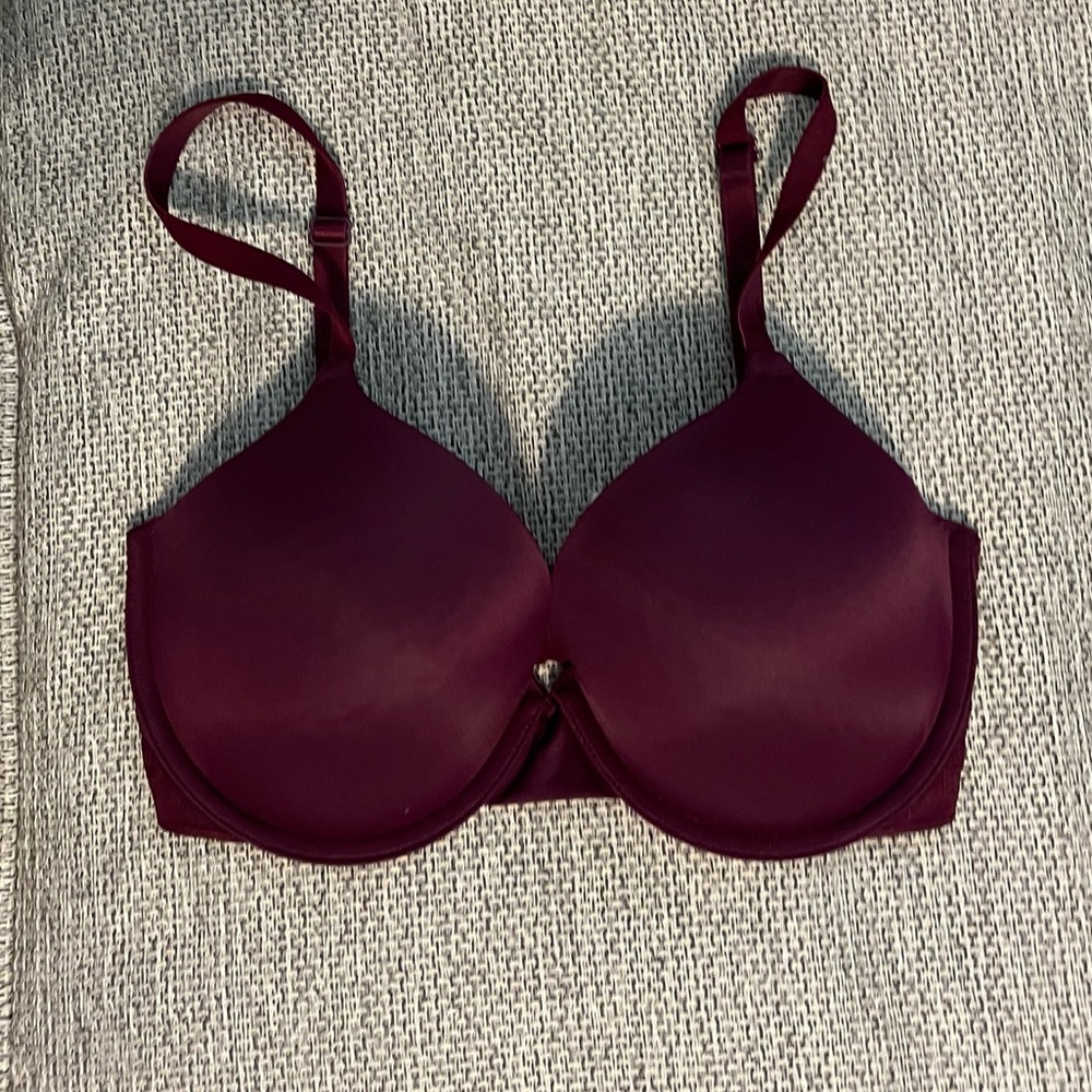 Burgundy Push-up Bra